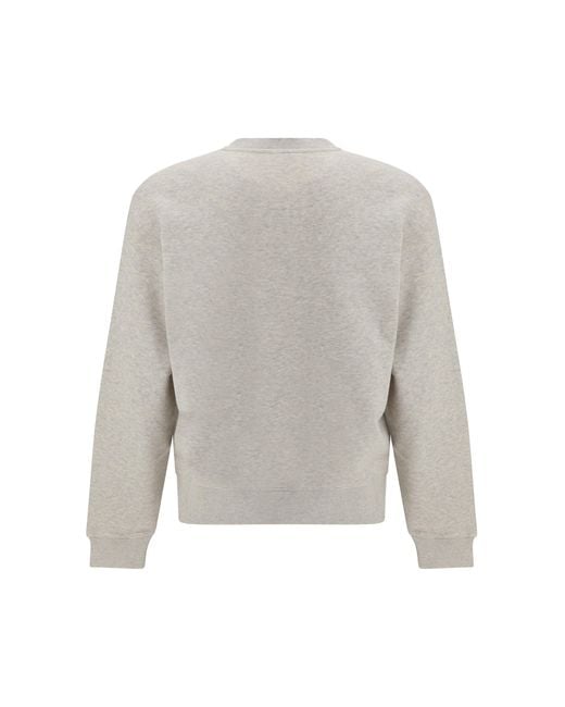 KENZO White Wild Tiger Cotton Sweatshirt for men