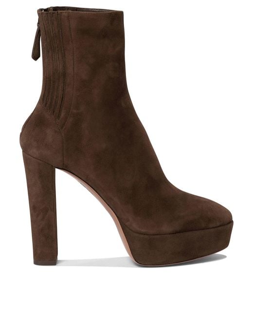 Aquazzura Brown Boots