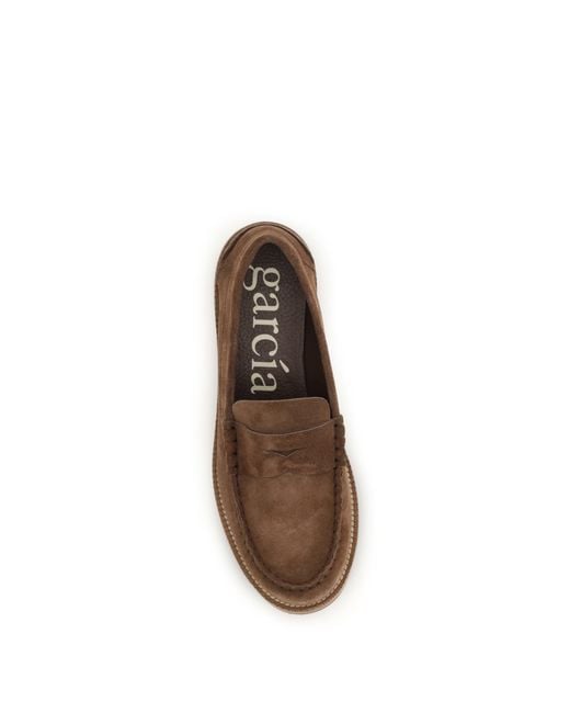 Pedro Garcia Brown Sabela Loafer Chestnut