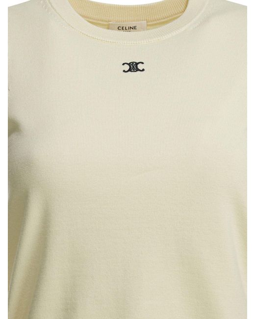 Céline Natural Triomphe Wool Vest