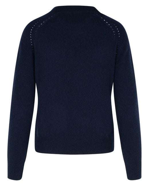 PURO TATTO Blue Cashmere Sweater