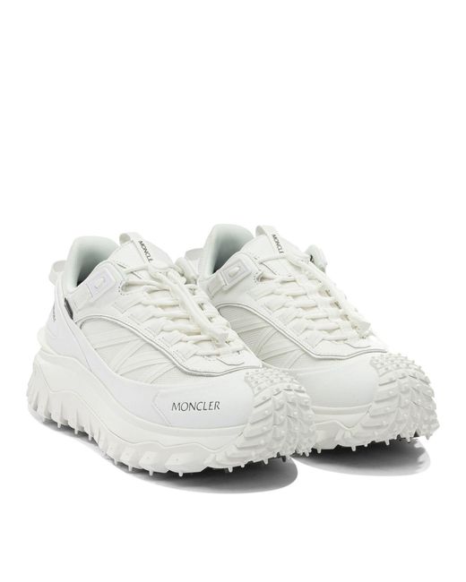 Moncler White Trailgrip Gtx Sneakers for men