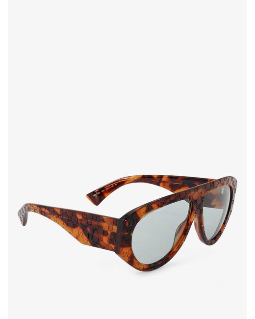 Gucci Brown Acetate Sunglasses