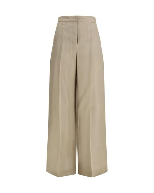 Max Mara Natural Silk Pants