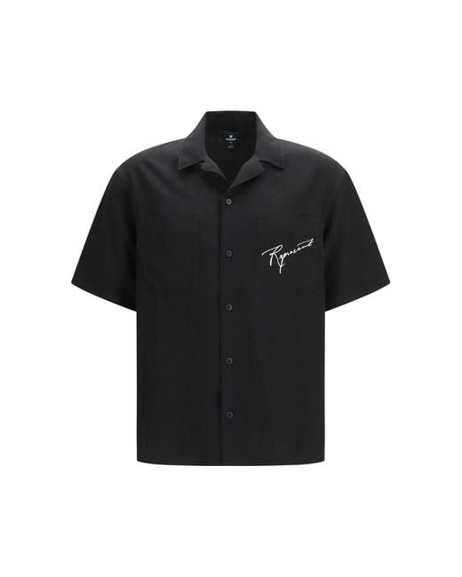 Represent Black Shirt Love And Kisses Jet for men