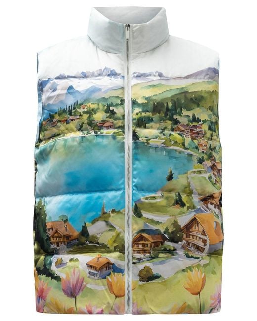 SLEEP NO MORE Green Silk Sleeveless Jacket