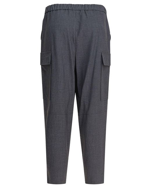 Semler Gray Cargo Pants Trousers