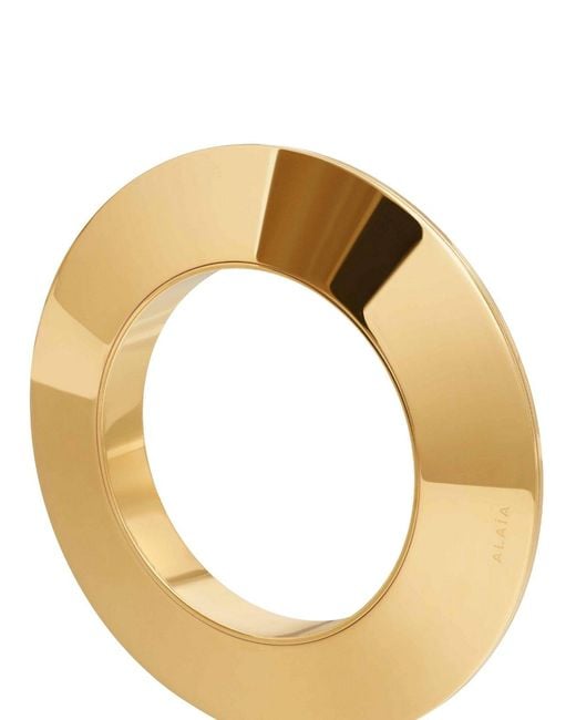 Alaïa Metallic "Blade" Bracelet