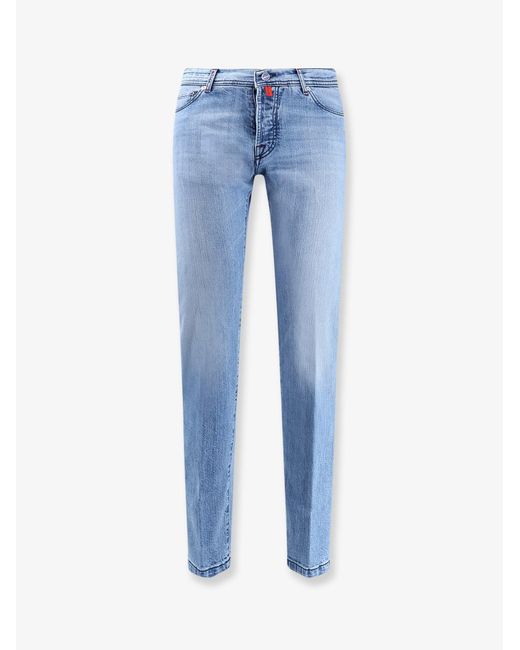 Kiton Blue Denim Jeans for men