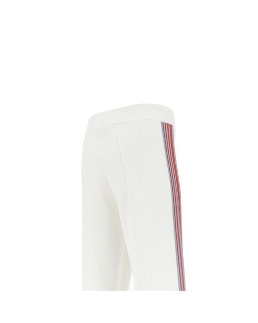 Autry White Knitted Track Pants for men