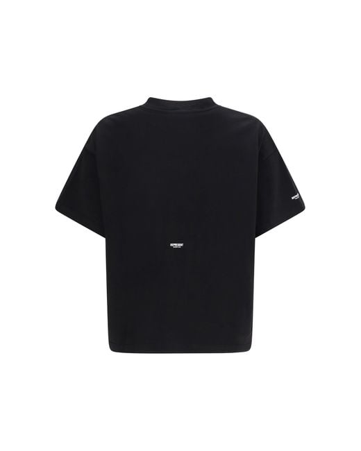Represent Black Micro Owners Club T-Shirt Jet for men