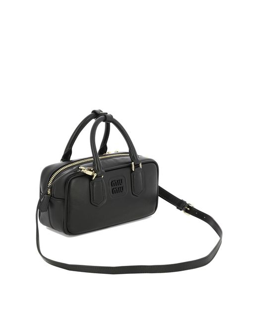 Miu Miu Black "Arcadie" Small Handbag