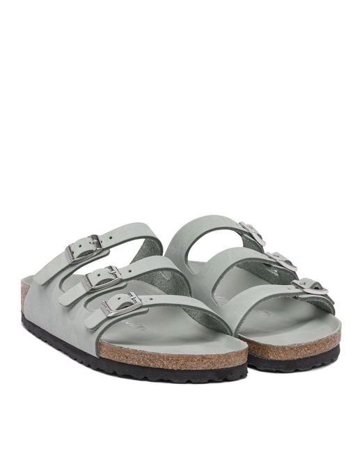 Birkenstock White "Florida Fresh" Sandals