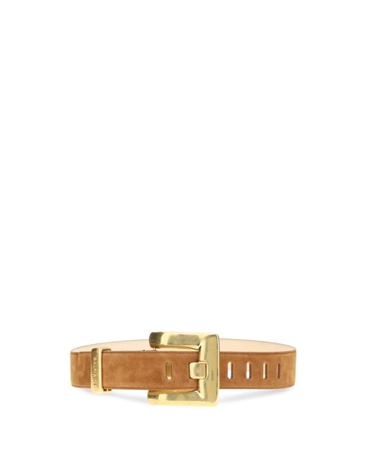 Balmain Metallic Anthem Belt