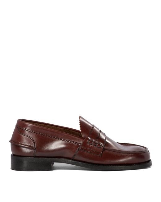 Saxone Of Scotland Brown Arran Loafers & Slippers for men