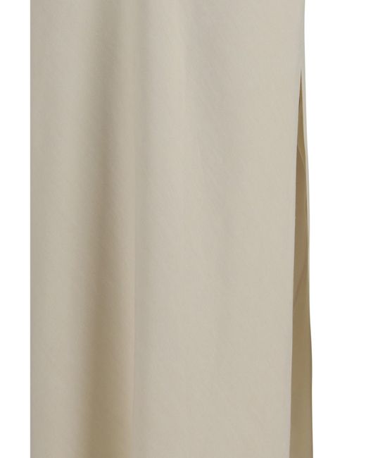 Brunello Cucinelli White Long Skirt