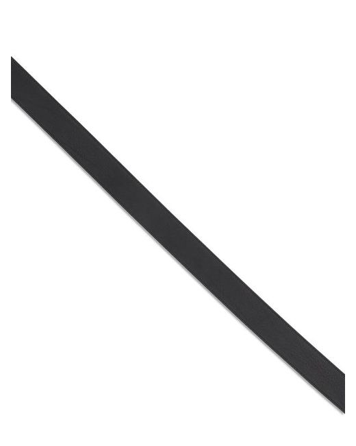 Céline Black Leather Belt for men