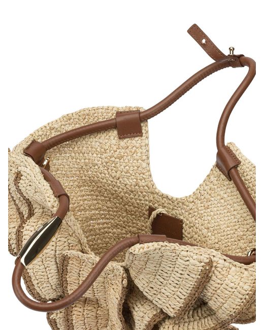 Zimmermann Natural "Goldentime" Medium Handbag