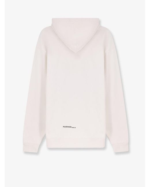 Oamc Peacemaker Natural Cotton Sweatshirt for men