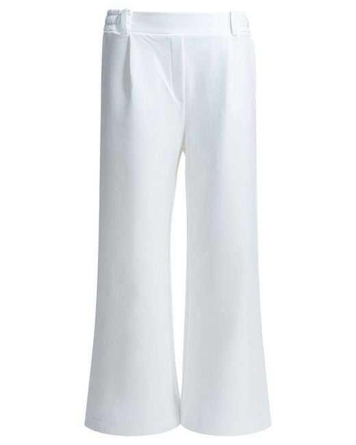OWN OFF WITH NATURE White Trousers