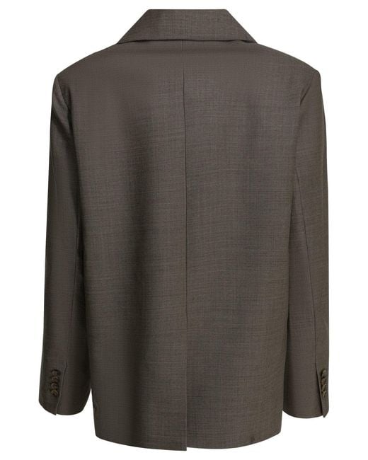 Loulou de Saison Black Virgin Wool Jacket