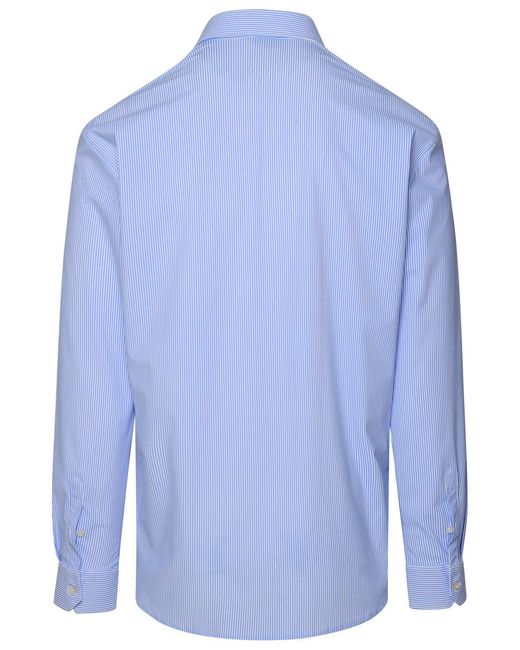 Brian Dales Blue Light Recycled Nylon Blend Shirt