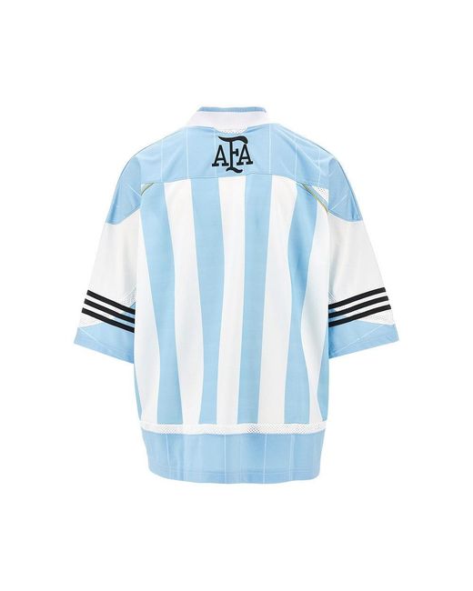 Adidas Originals Blue 'Argentina 2006' Oversized T-Shirt for men