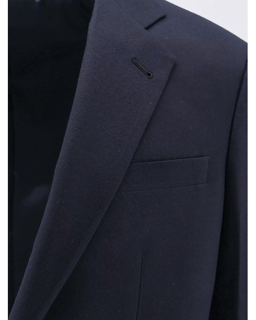 Giorgio Armani Blue Soho Line Super 160's Virgin Wool Suit for men