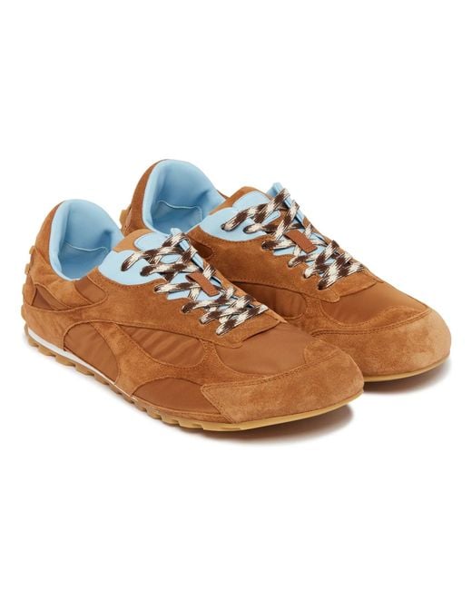 Bottega Veneta Brown "Orbit Flash" Sneakers for men