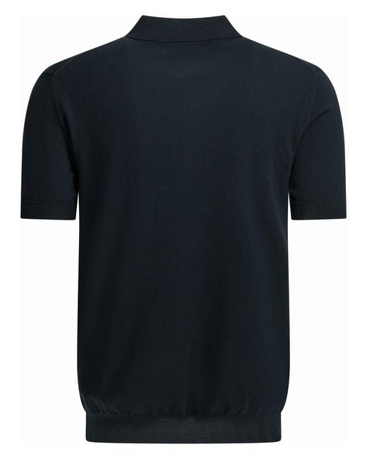 Baracuta Black Polo Shirts for men