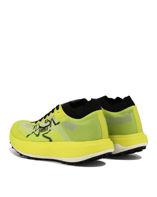 Arc'teryx Yellow "Sylan Pro" Sneakers for men