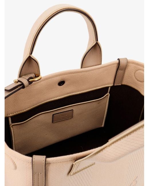 Chloé Natural Carry Canvas Crossbody Bag
