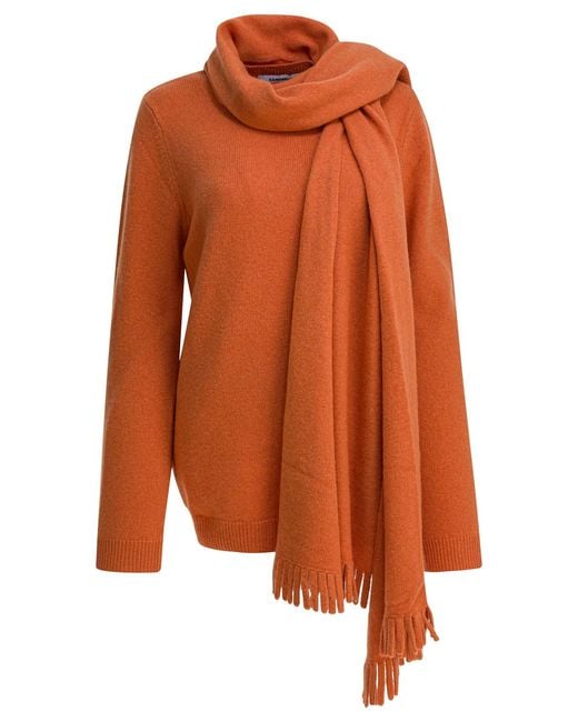 Sandbeige Orange Knitwear