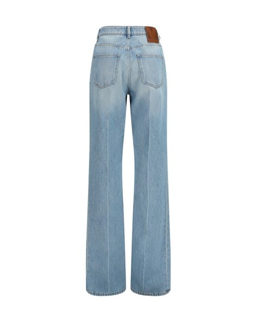 Valentino Blue Cotton Jeans
