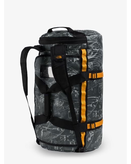 The North Face Black Recycled Pvc Base Camp Duffel Backpack for men