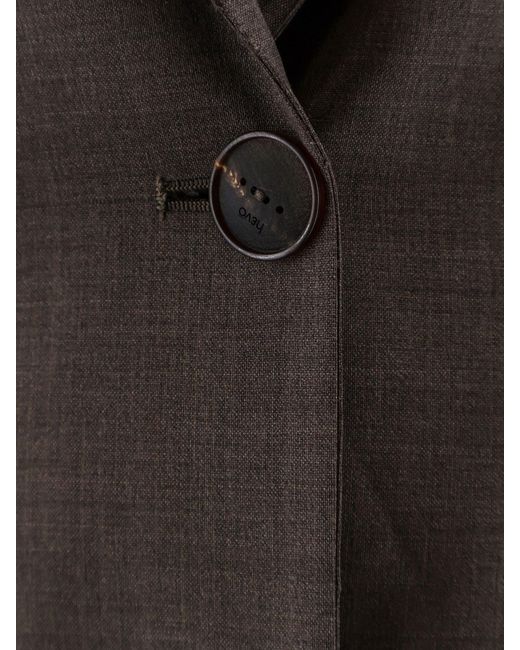 Hevò Gray Frigole Virgin Sheep's Wool Suit