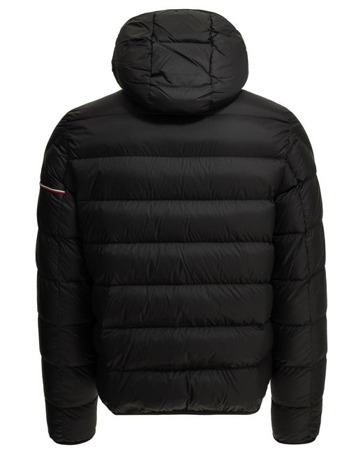 Moncler Black Ravenlock Short Down Jacket for men