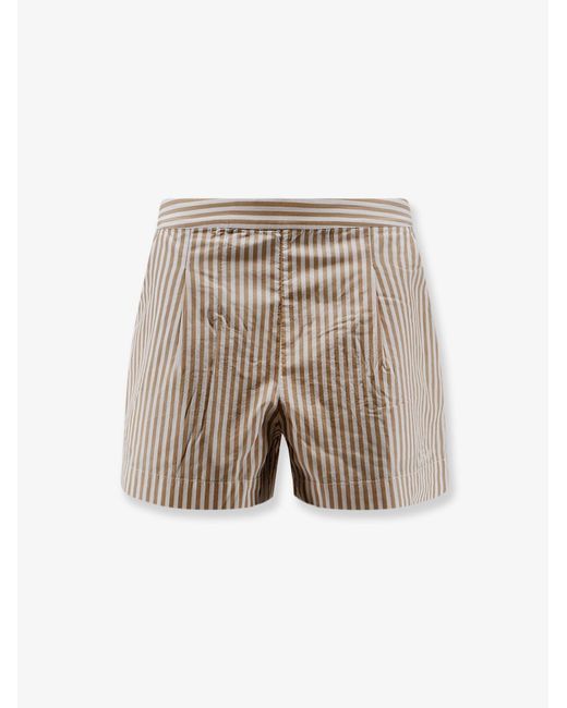 Mc2 Saint Barth Natural Bermuda Shorts for men