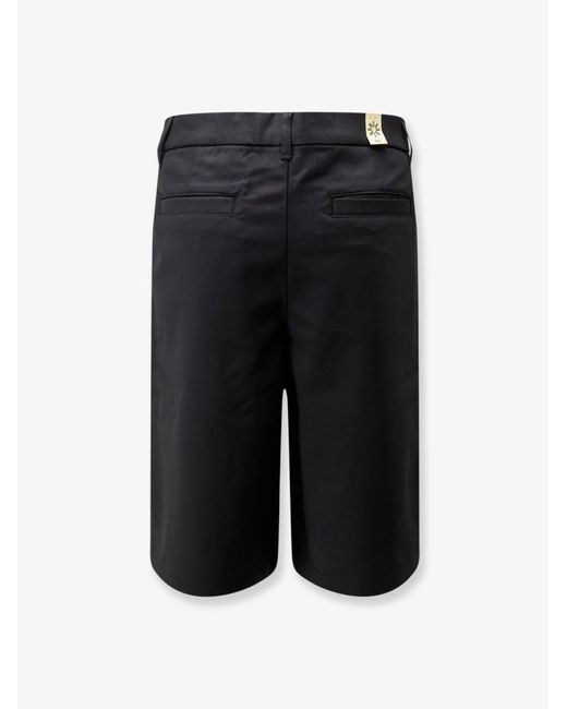 Woodbird Blue Wbbin Viscose Blend Bermuda Shorts for men