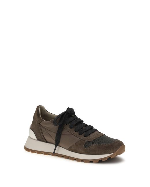Brunello Cucinelli White Active Sneakers
