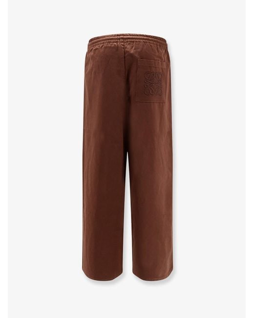 Loewe Brown Cotton Paula's Ibiza Trousers for men