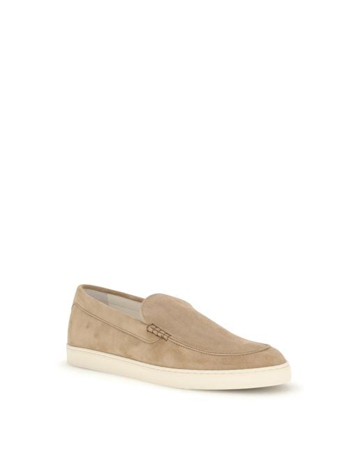 Brunello Cucinelli Natural Sneakers for men