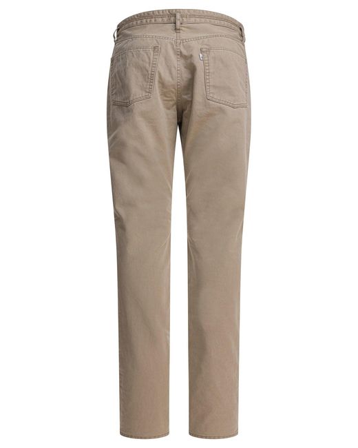 Nonnative Natural Five-Pocket Cotton Pants Trousers for men