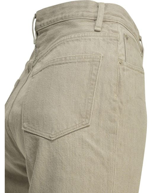 Auralee Natural Hard Twist 5P Straight Leg Jeans