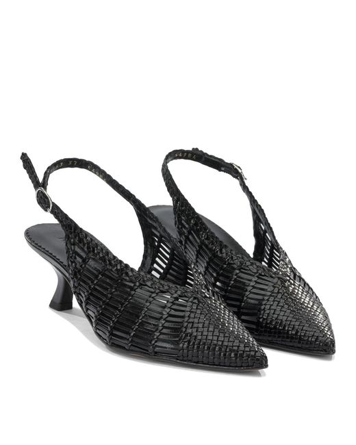 Pons Quintana Black Heeled Shoes