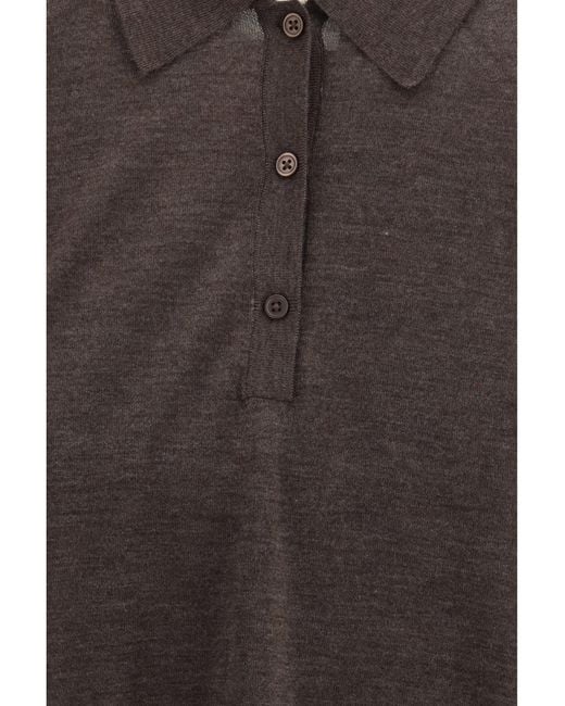 Loulou de Saison Gray Polo Shirt Migo