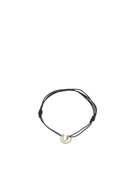 Aliita Metallic "Letra G" Bracelet