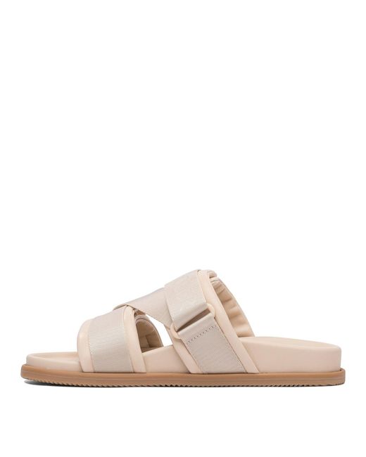 Moncler Natural "Mon Summer" Slides