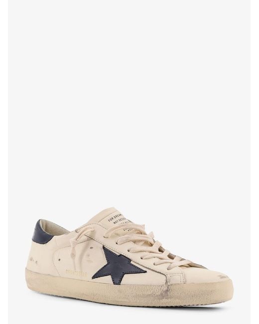 Golden Goose Deluxe Brand White Sneakers Pelle for men