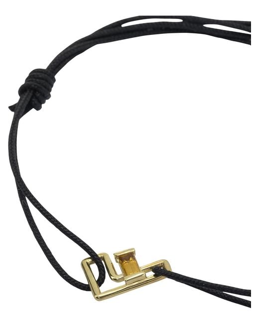 Aliita Metallic "Letra F" Bracelet